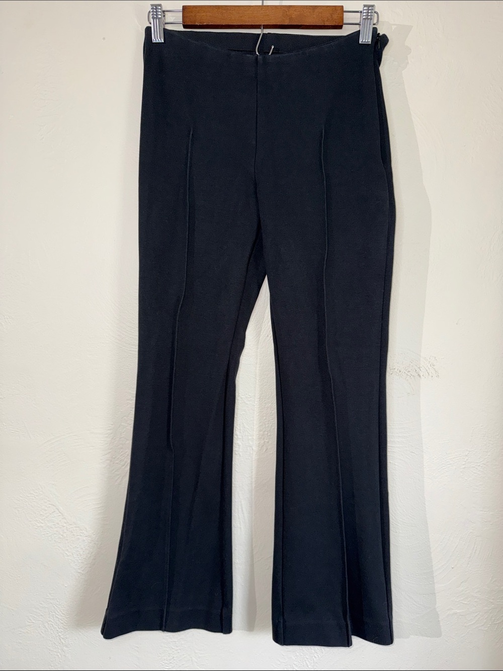 Everlane Dream Pant Black Cropped Flare Pants Size S
